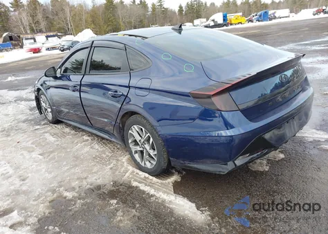2020 Hyundai Sonata Sel z USA, uszkodzony, nr VIN 5NPEF4JAXLH000632
